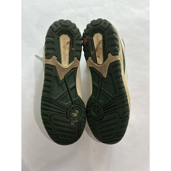 New Balance x Aime Leon Dore 550 Sneakers in White Green - Picture 8 of 9
